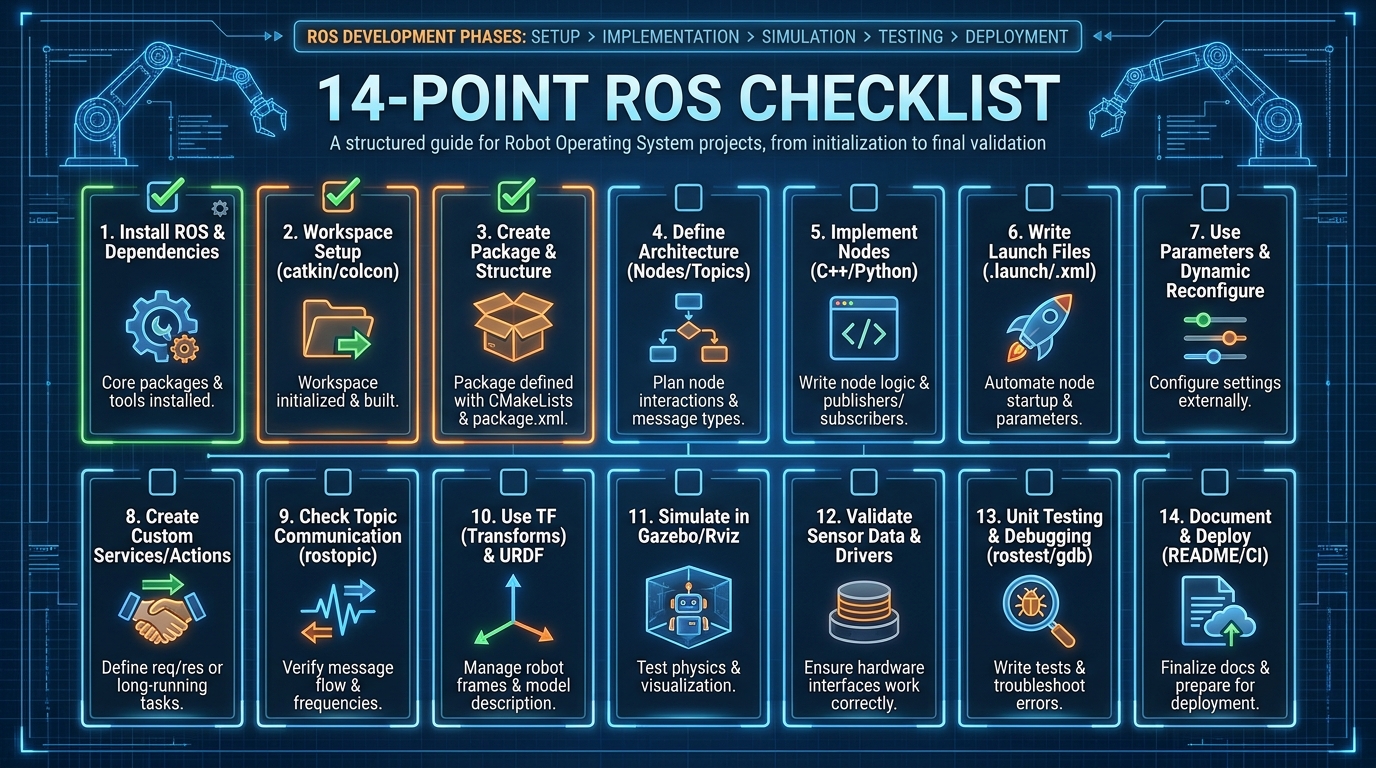 ** Infographic showing the 14-Point Review of Systems Checklist used by doctors in complex multi-system case evaluations